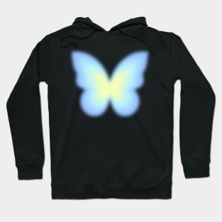 blue aura butterfly Hoodie